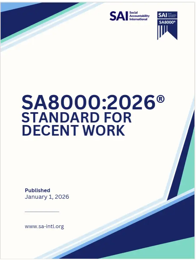 SA8000:2026 / Disponibile Ed. 2026